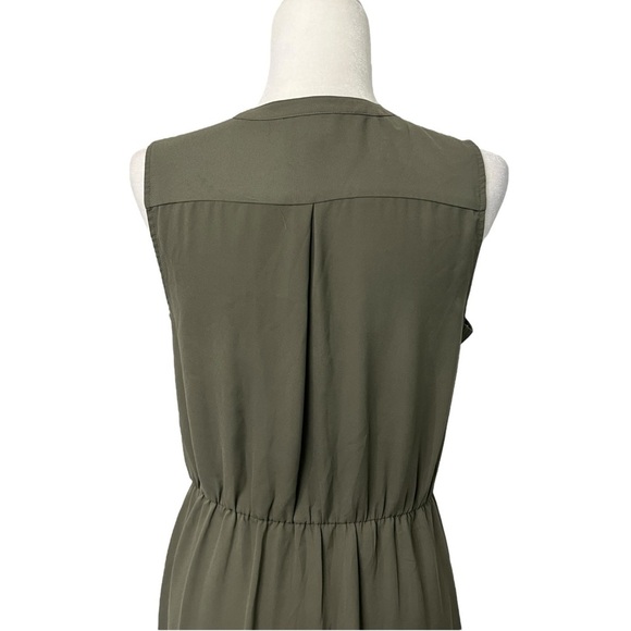Mossimo Supply Co Green Sleeveless A-Line Dress - Picture 3 of 12